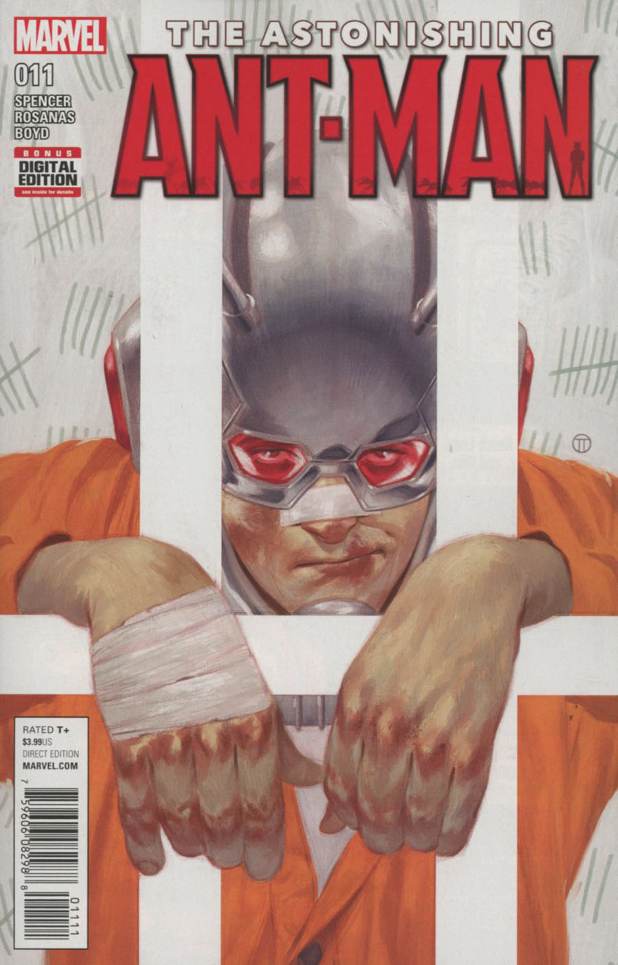 Astonishing Ant-Man #11 Cover A Regular Julian Totino Tedesco Cover (Civil War II Tie-In)