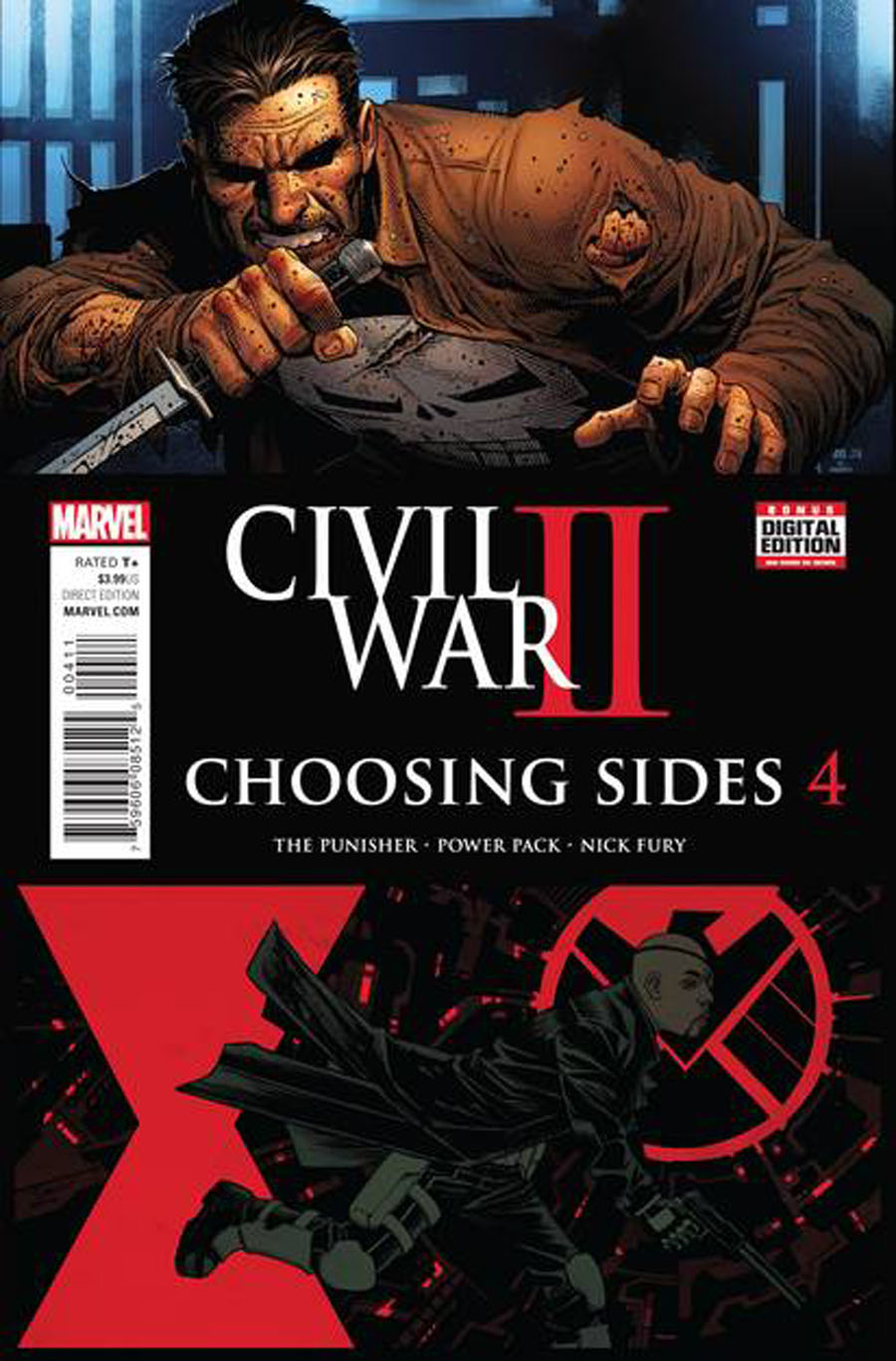 Civil War II Choosing Sides #4 Cover A Regular Jim Cheung & Declan Shalvey Cover