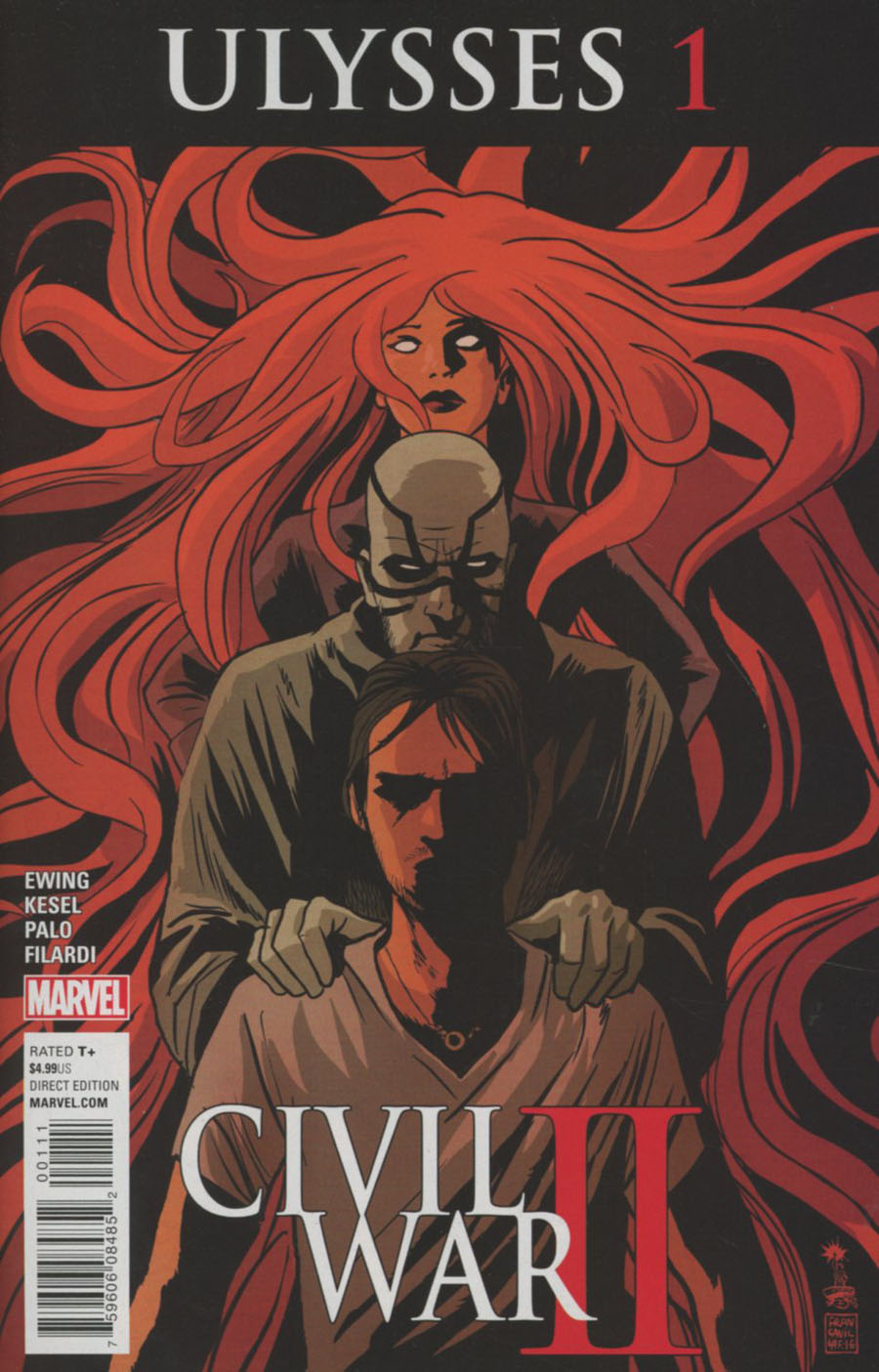 Civil War II Ulysses #1 Cover A Regular Francesco Francavilla Cover