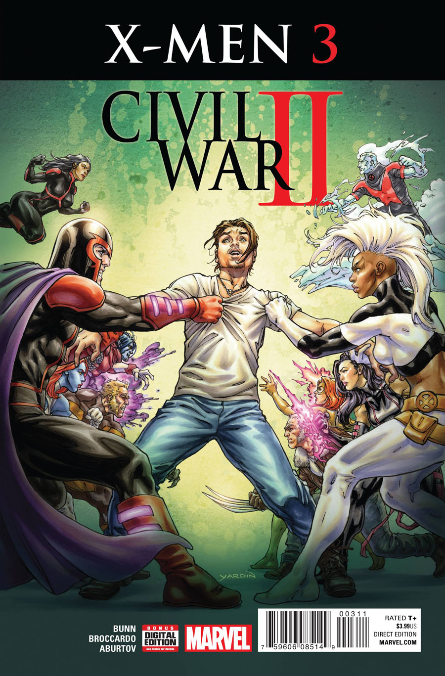 Civil War II X-Men #3 Cover A Regular David Yardin Cover
