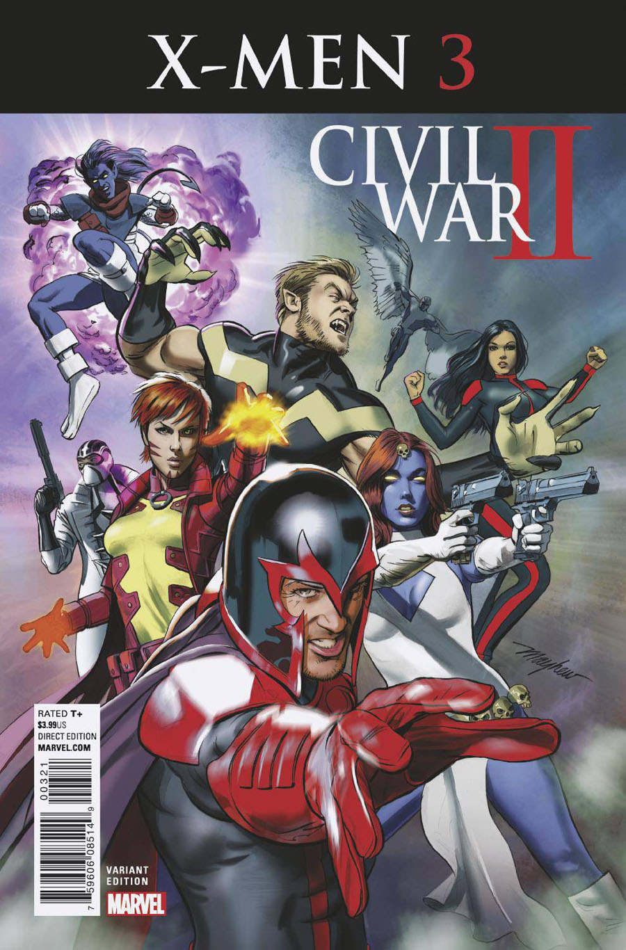 Civil War II X-Men #3 Cover B Variant Cover