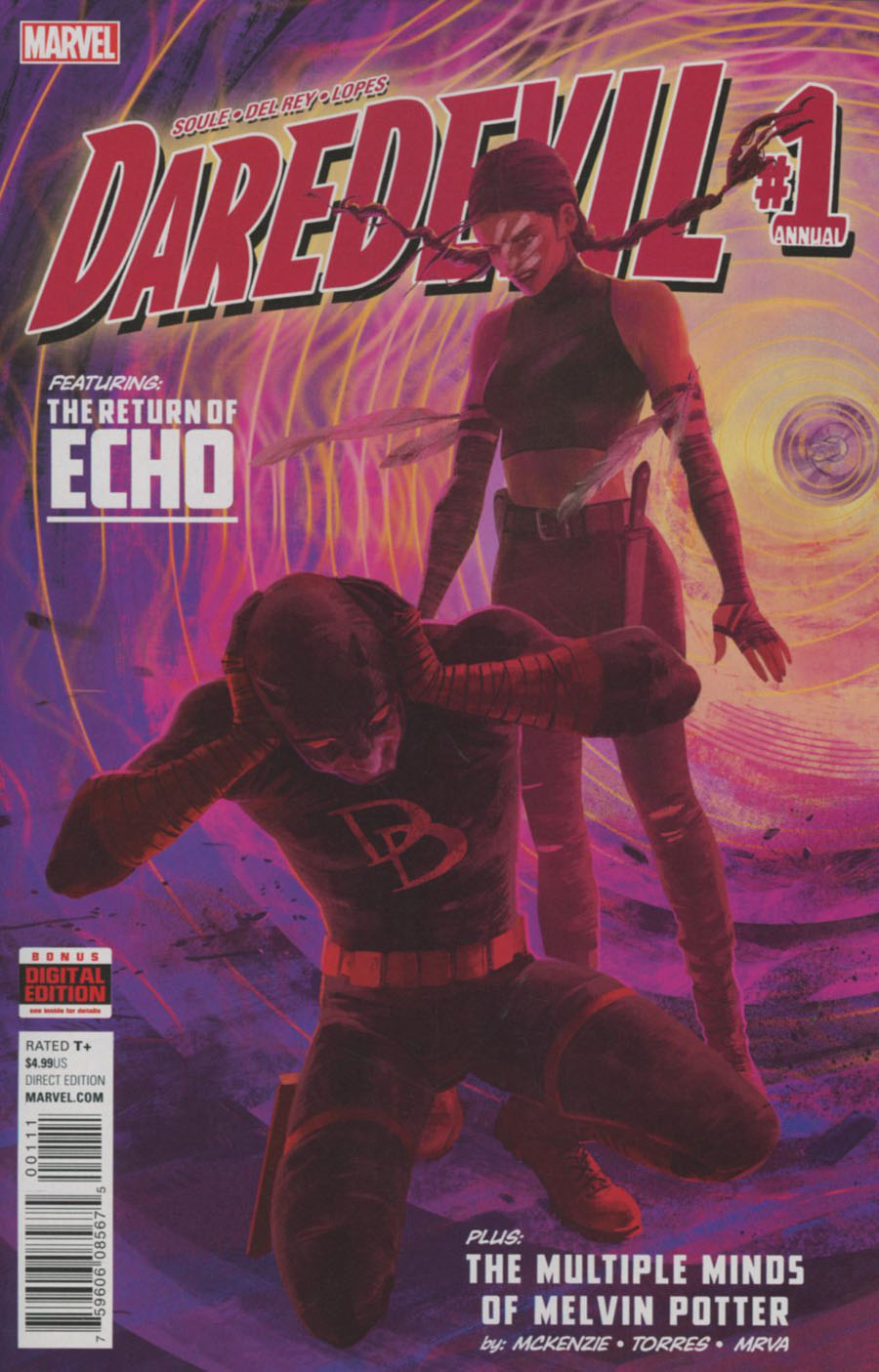 Daredevil Vol 5 Annual #1 2016 Cover A Regular Vanesa R Del Rey Cover