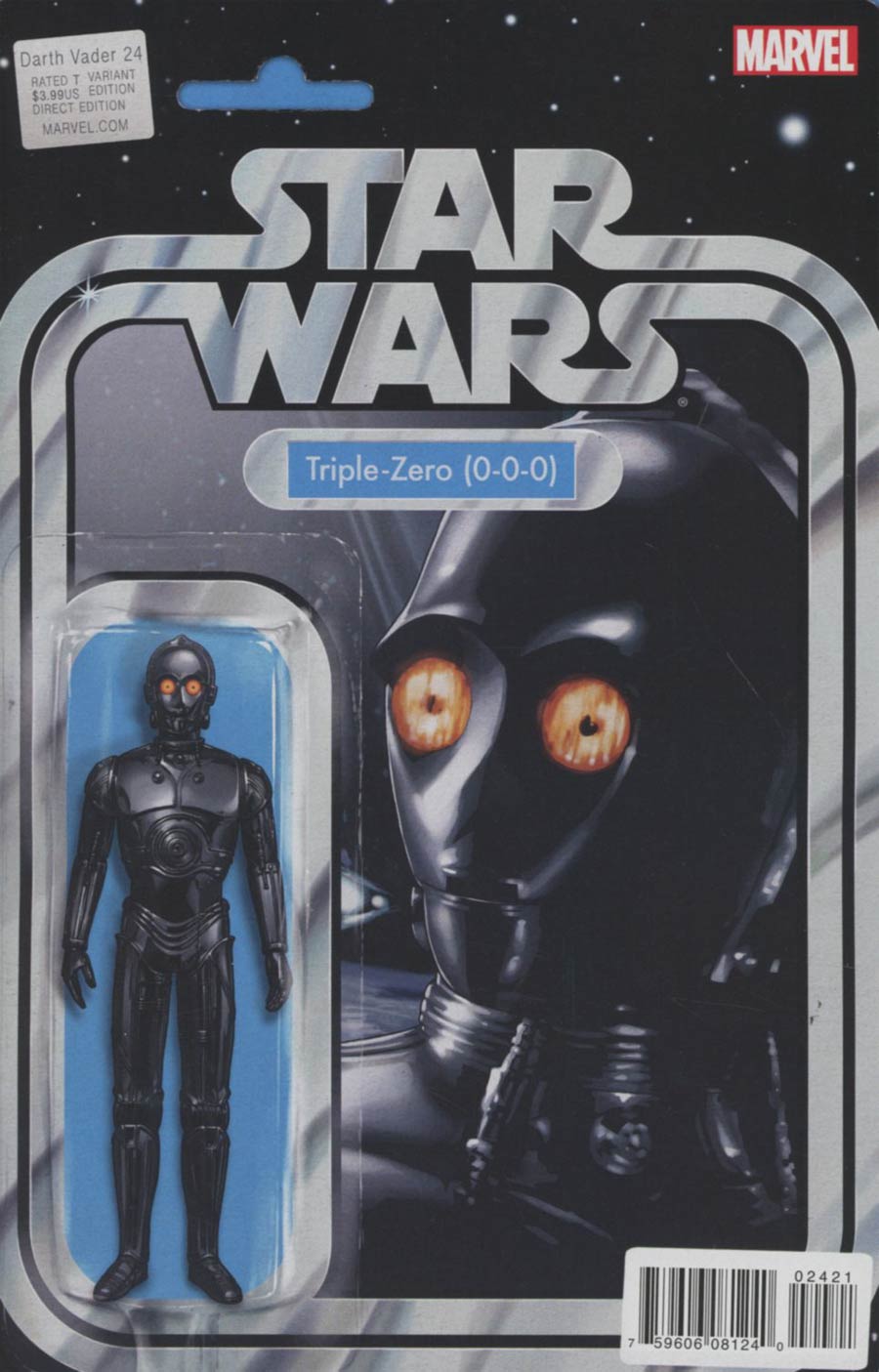 Darth Vader #24 Cover B Variant John Tyler Christopher Action Figure Cover