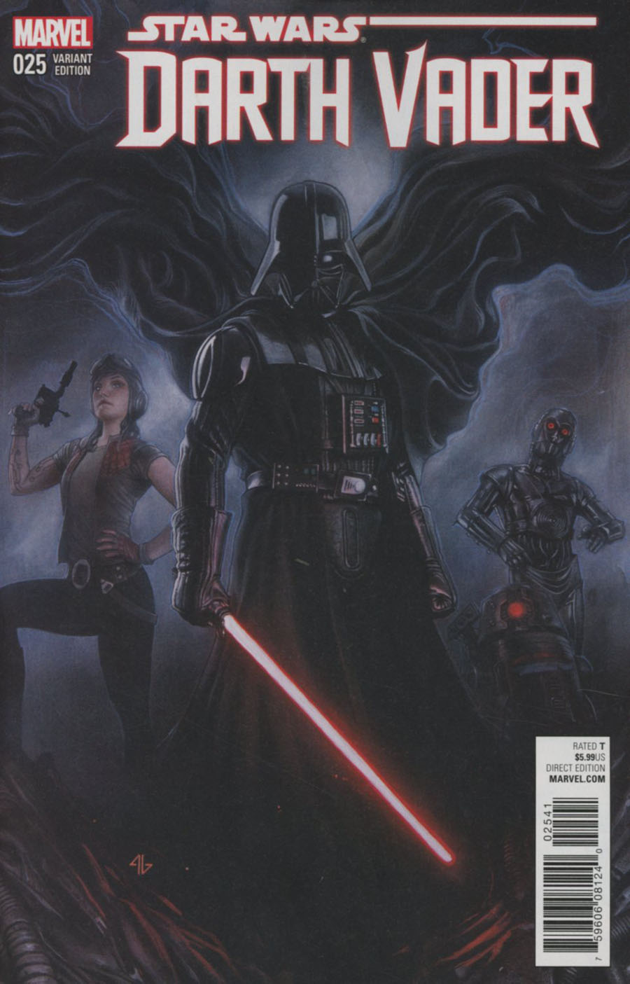 Darth Vader #25 Cover C Variant Adi Granov Cover