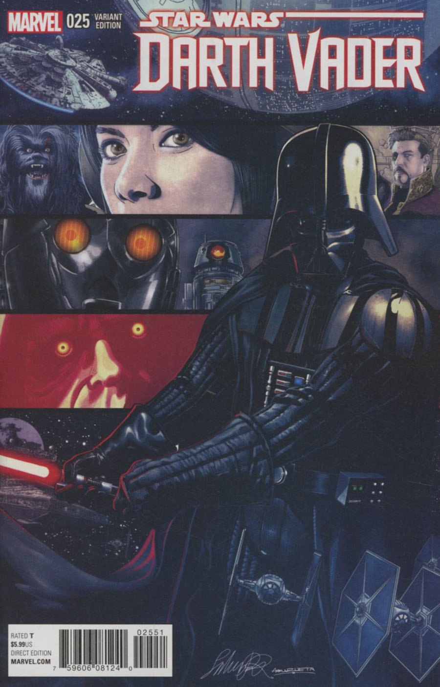 Darth Vader #25 Cover D Variant Salvador Larroca Cover
