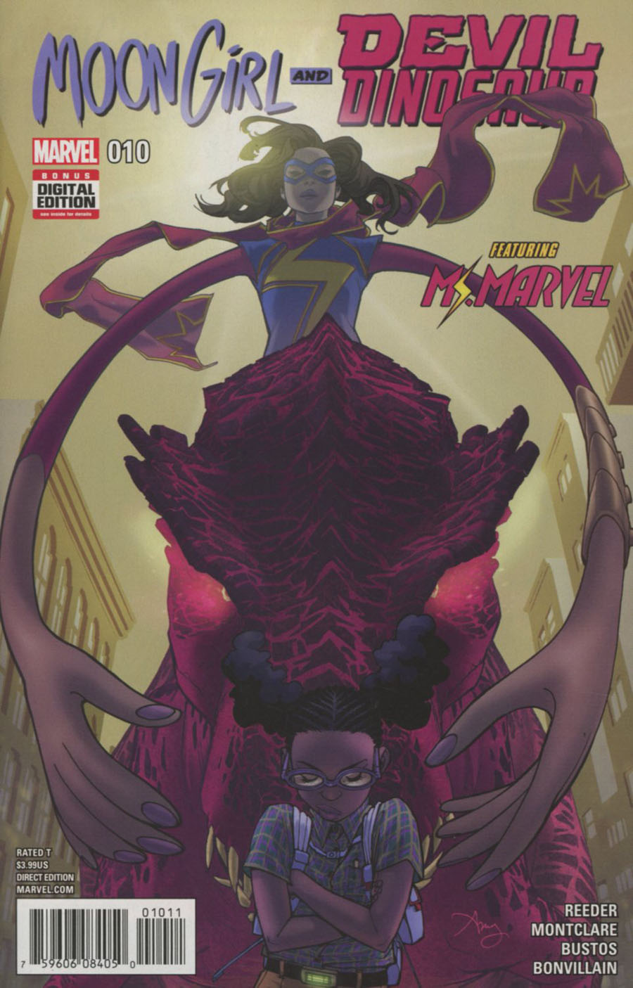 Moon Girl And Devil Dinosaur #10 Cover A Regular Amy Reeder Cover