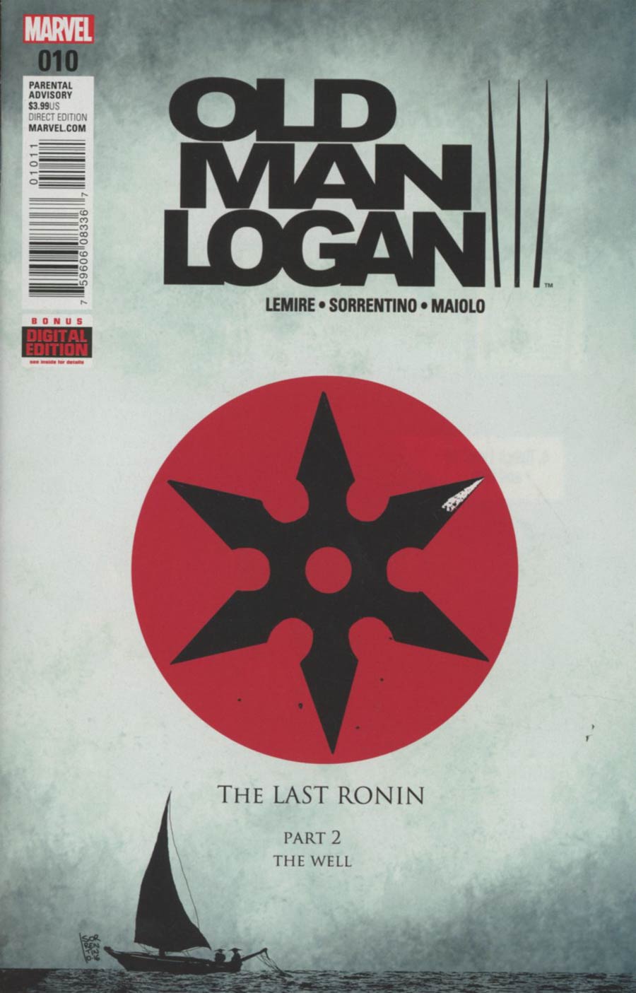 Old Man Logan Vol 2 #10 Cover A Regular Andrea Sorrentino Cover