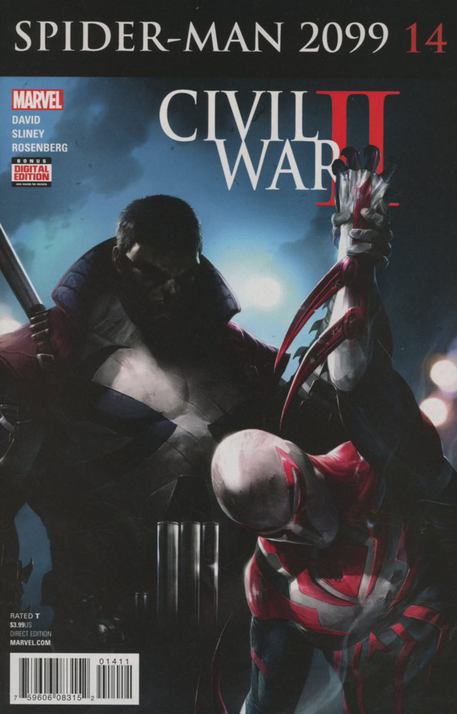Spider-Man 2099 Vol 3 #14 (Civil War II Tie-In)