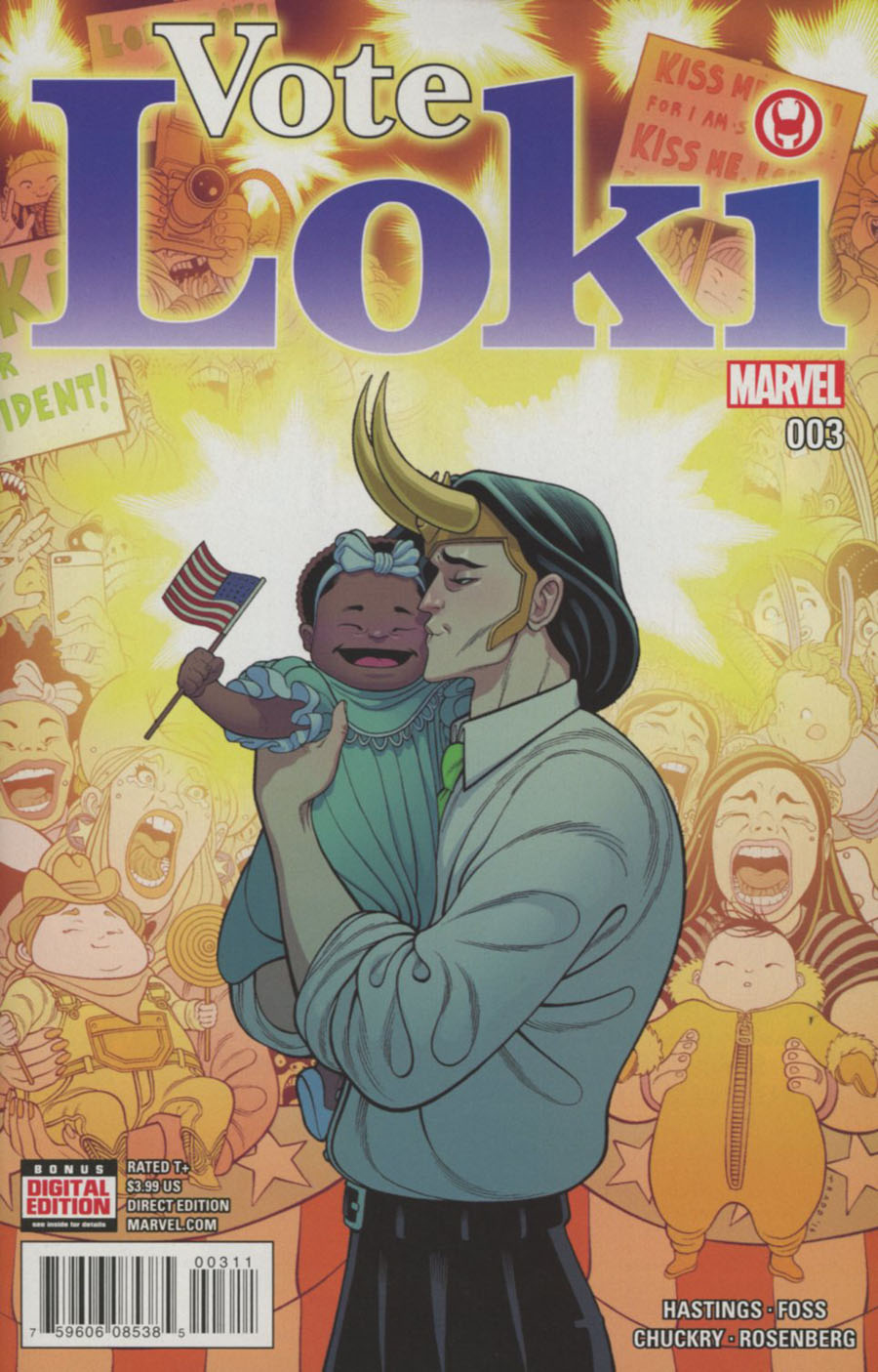 Vote Loki #3 Cover A Regular Tradd Moore Cover