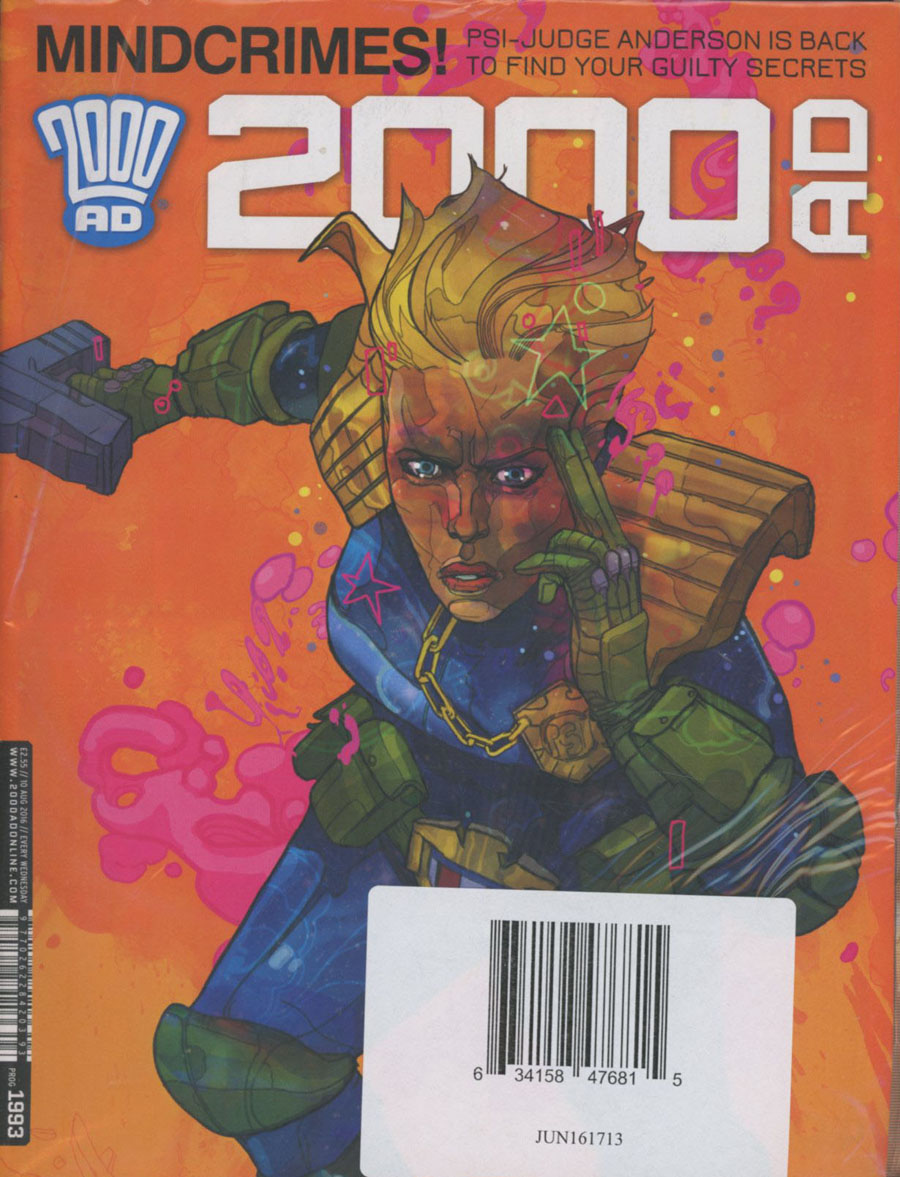 2000 AD #1992 - 1996 Pack Aug 2016