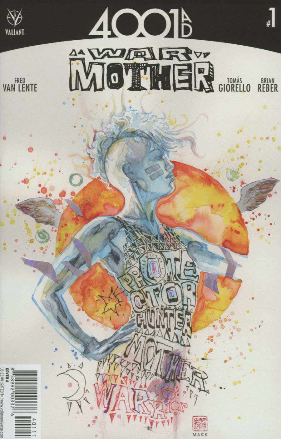 4001 AD War Mother #1 Cover A 1st Ptg Regular David Mack Cover