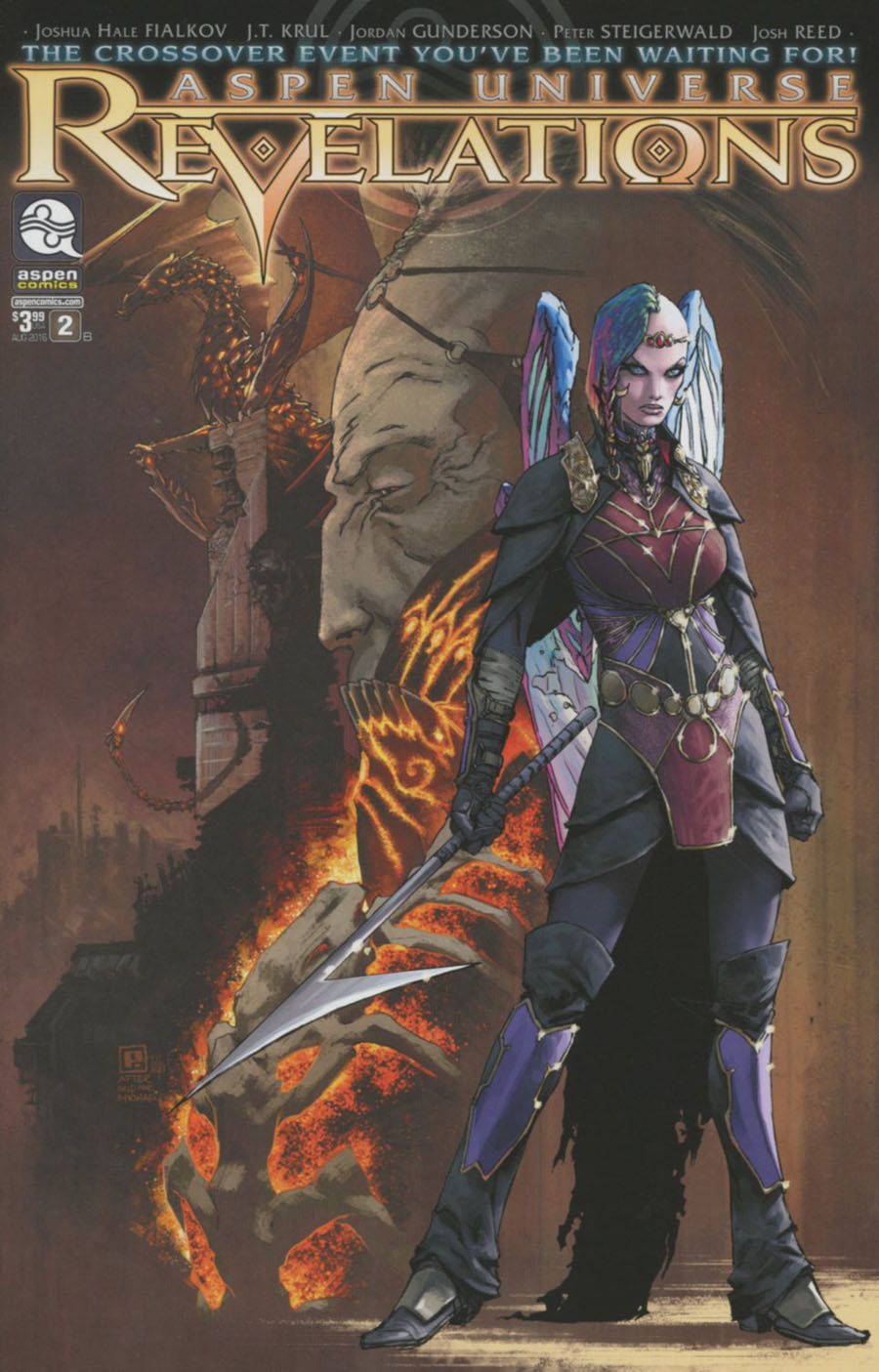 Aspen Universe Revelations #2 Cover B Variant Peter Steigerwald Cover