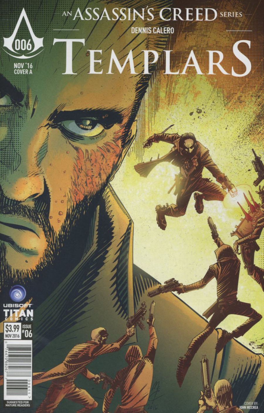 Assassins Creed Templars #6 Cover A Regular John McCrea Cover