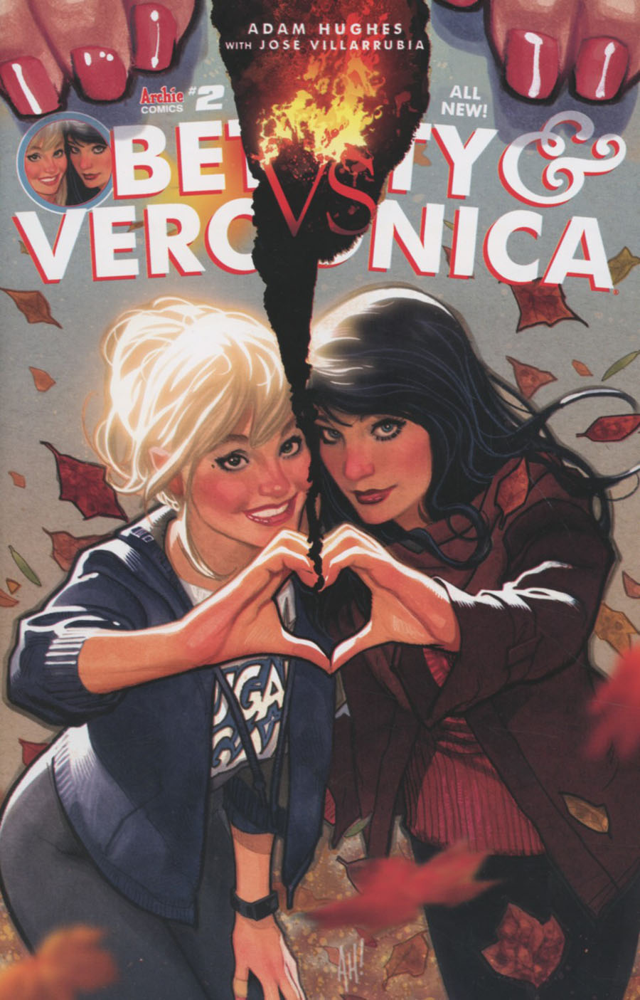 Betty & Veronica Vol 2 #2 Cover A Regular Adam Hughes Cover