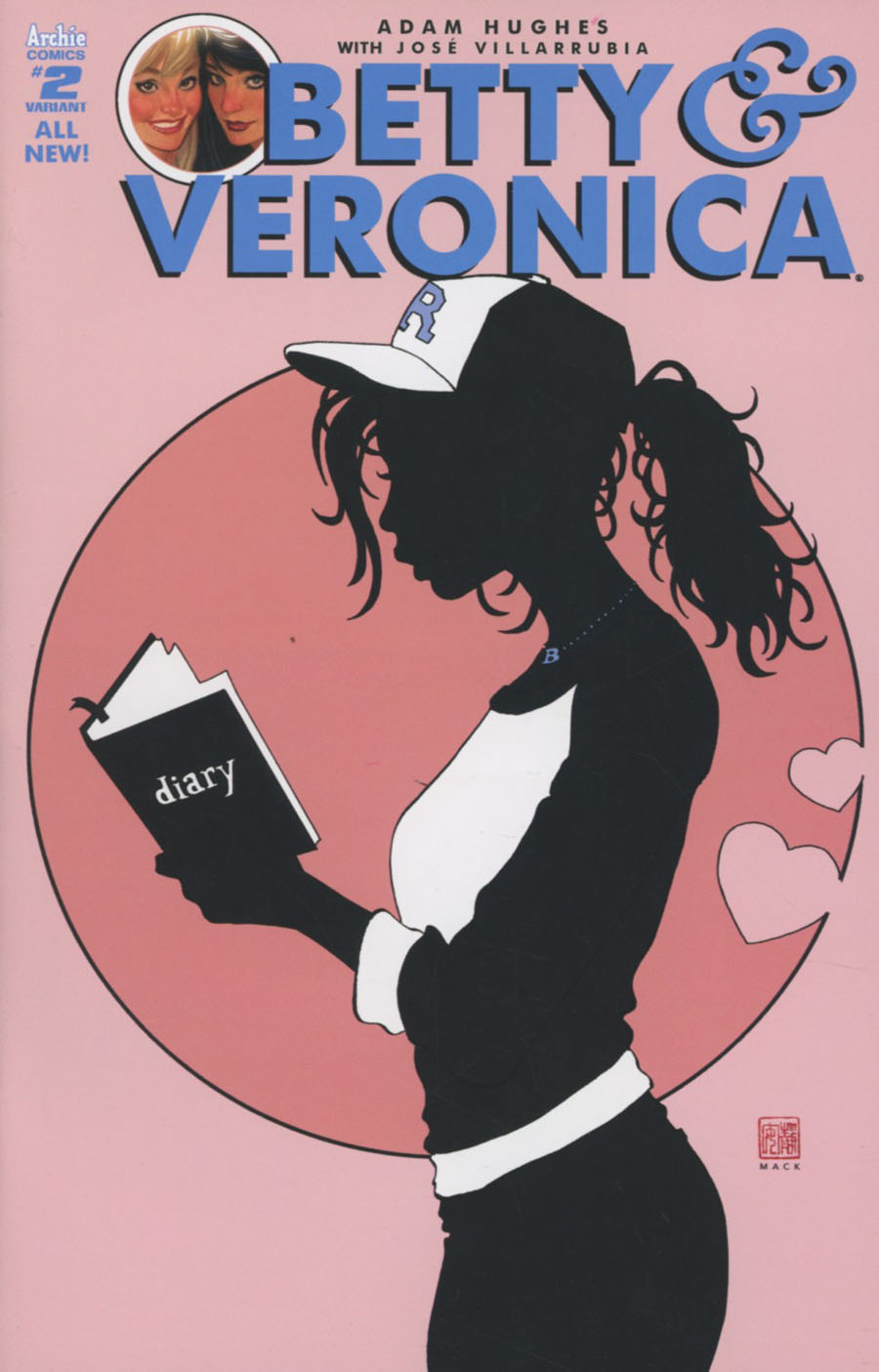 Betty & Veronica Vol 2 #2 Cover B Variant David Mack Cover
