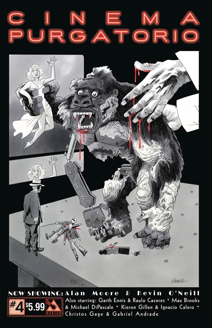 Cinema Purgatorio #4 Cover A Regular Cover