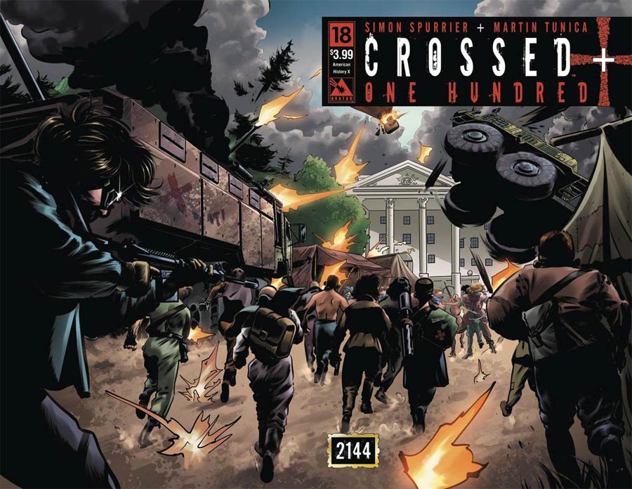 Crossed Plus 100 #18 Cover B American History X Wraparound Cover