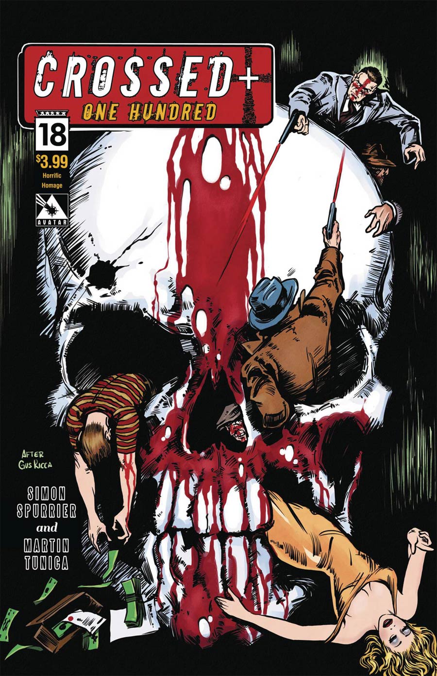 Crossed Plus 100 #18 Cover E Horrific Homage Cover