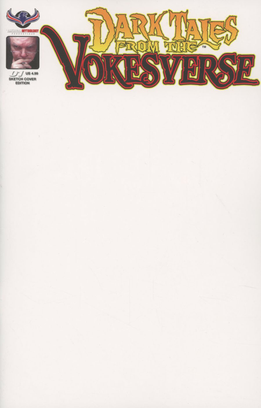Dark Tales From The Vokesverse #1 Cover C Variant Blank Cover