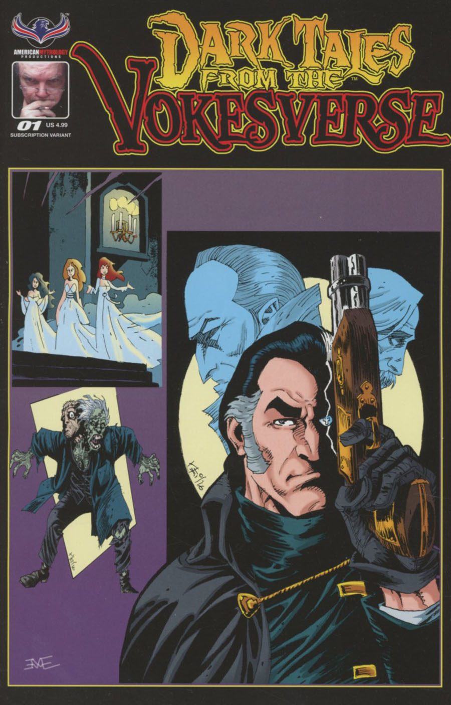 Dark Tales From The Vokesverse #1 Cover B Variant Falconer Returns Subscription Cover
