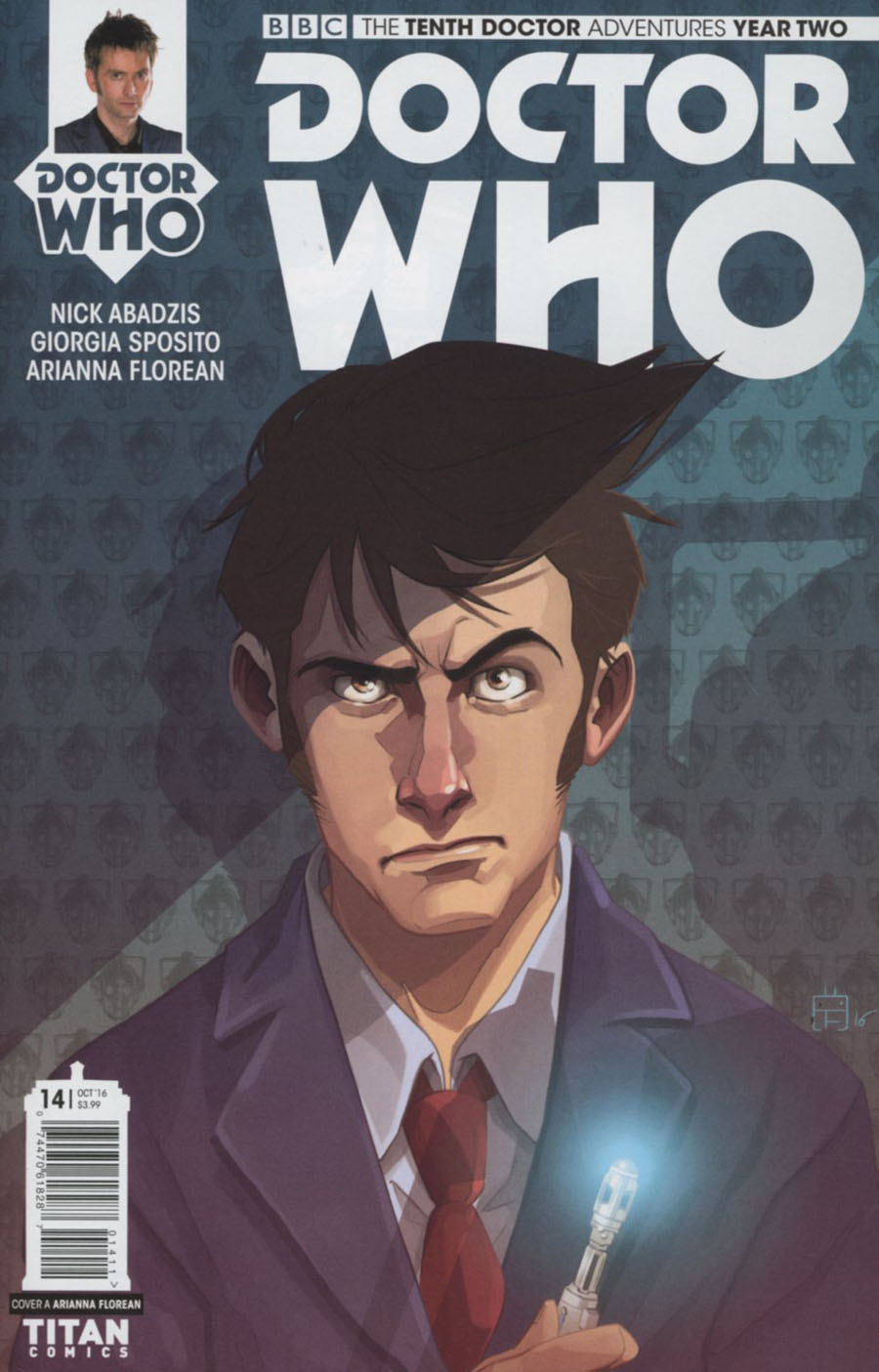 Doctor Who 10th Doctor Year Two #14 Cover A Regular Arianna Florean Cover