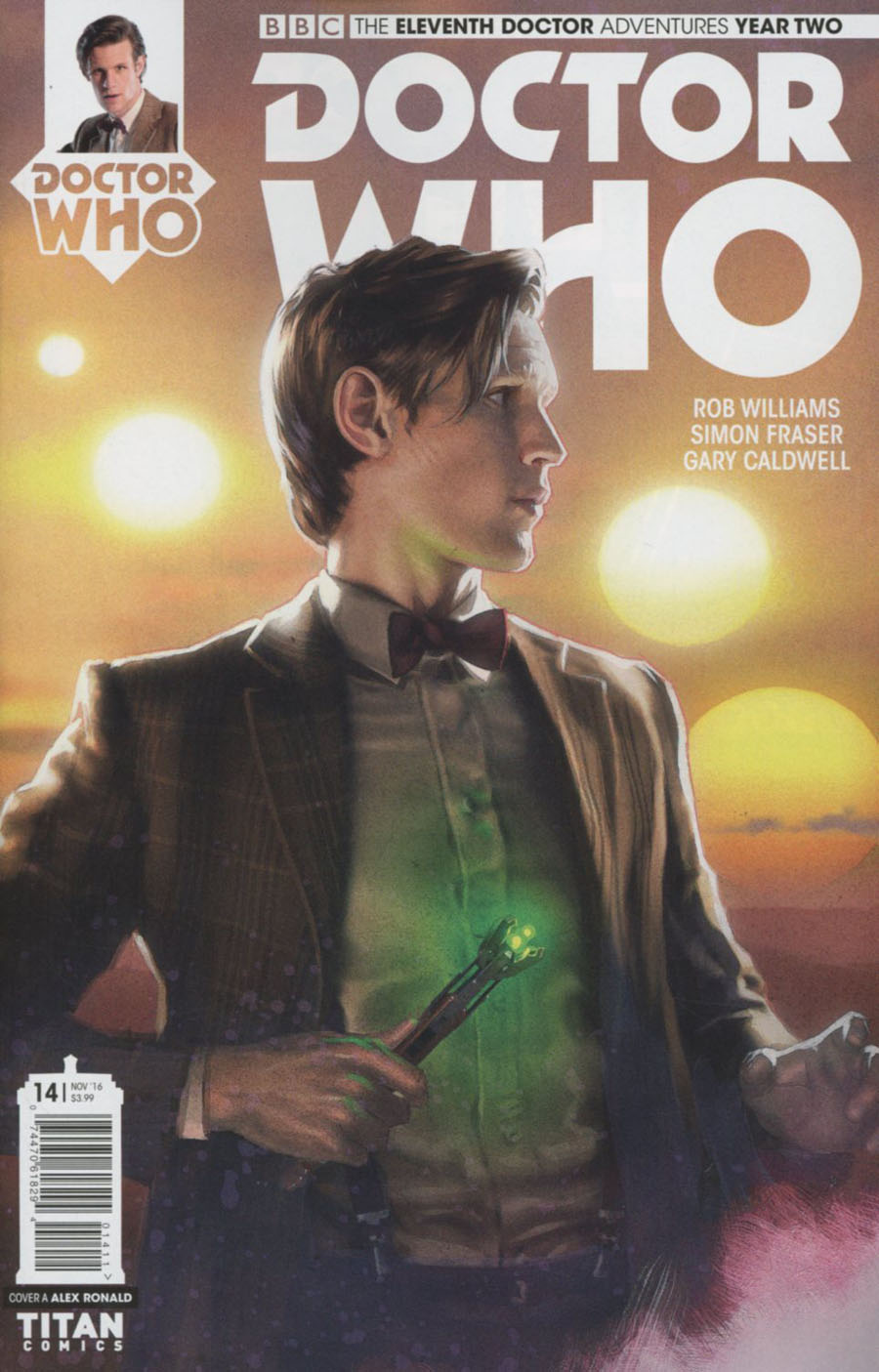 Doctor Who 11th Doctor Year Two #14 Cover A Regular Alex Ronald Cover