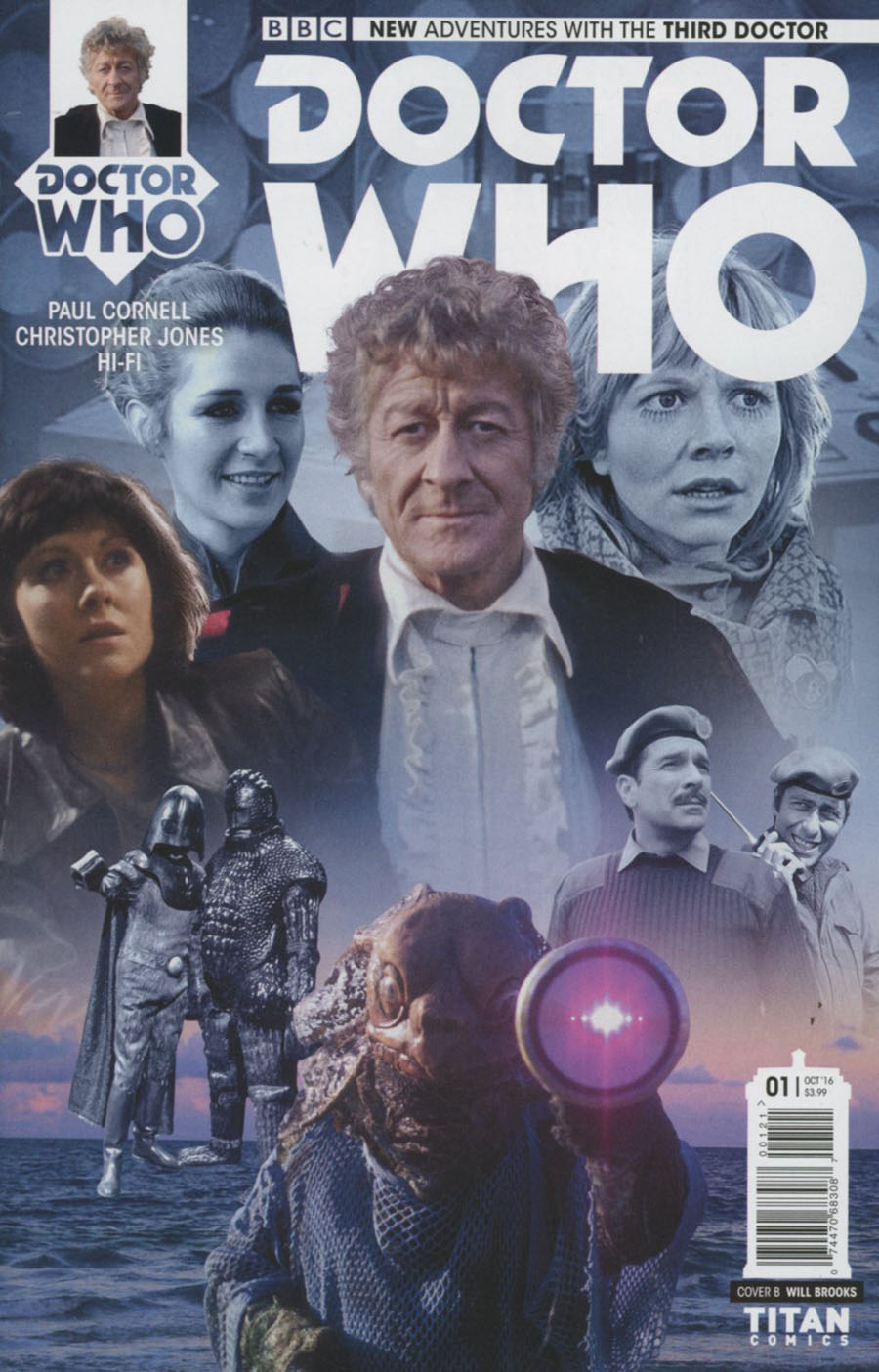 Doctor Who 3rd Doctor #1 Cover B Variant Photo Cover