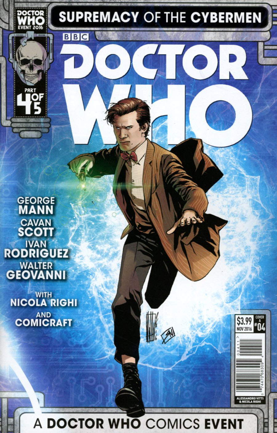 Doctor Who Event 2016 Supremacy Of The Cybermen #4 Cover A Regular Alessandro Vitti Cover