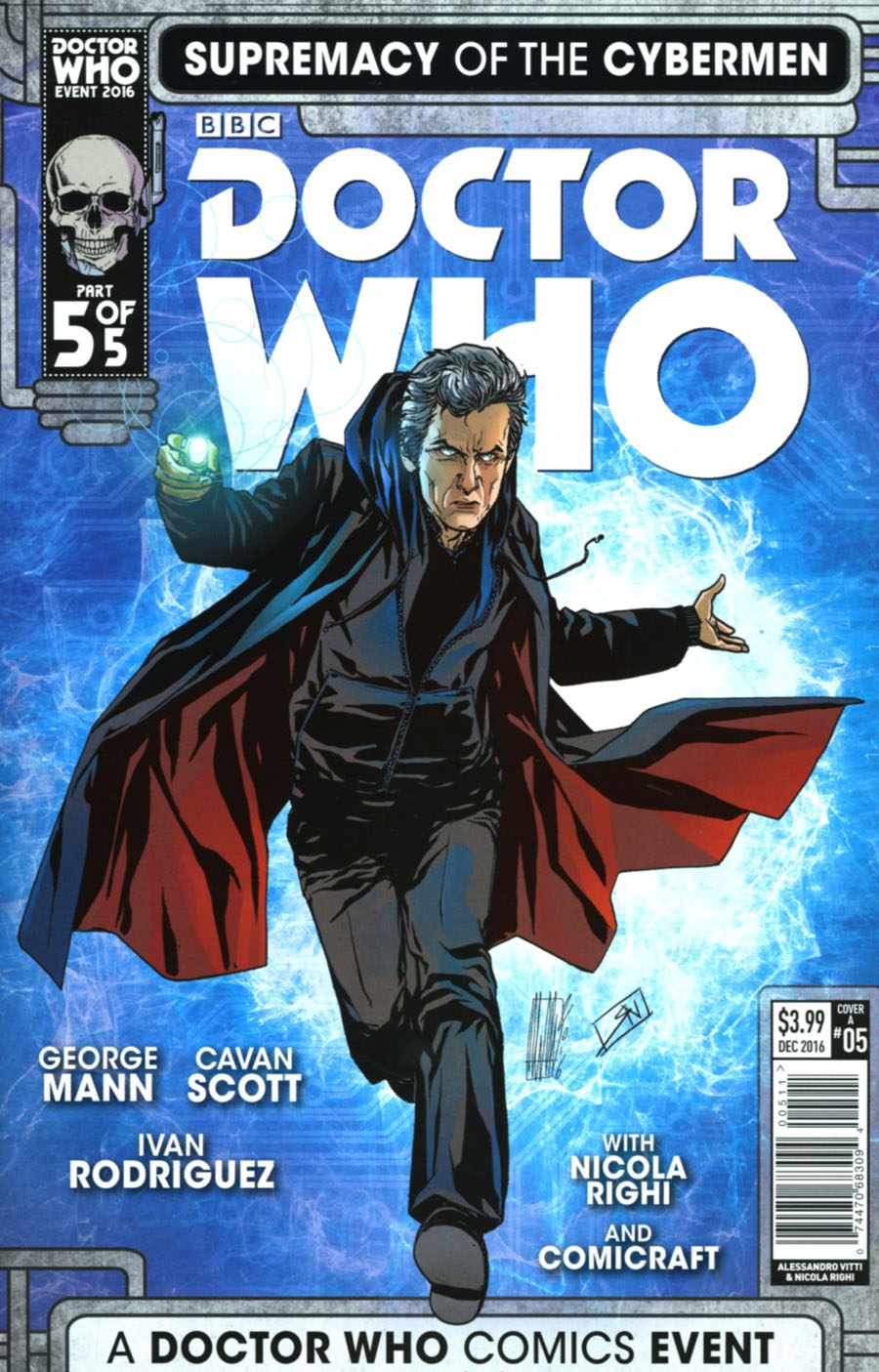 Doctor Who Event 2016 Supremacy Of The Cybermen #5 Cover A Regular Alessandro Vitti Cover