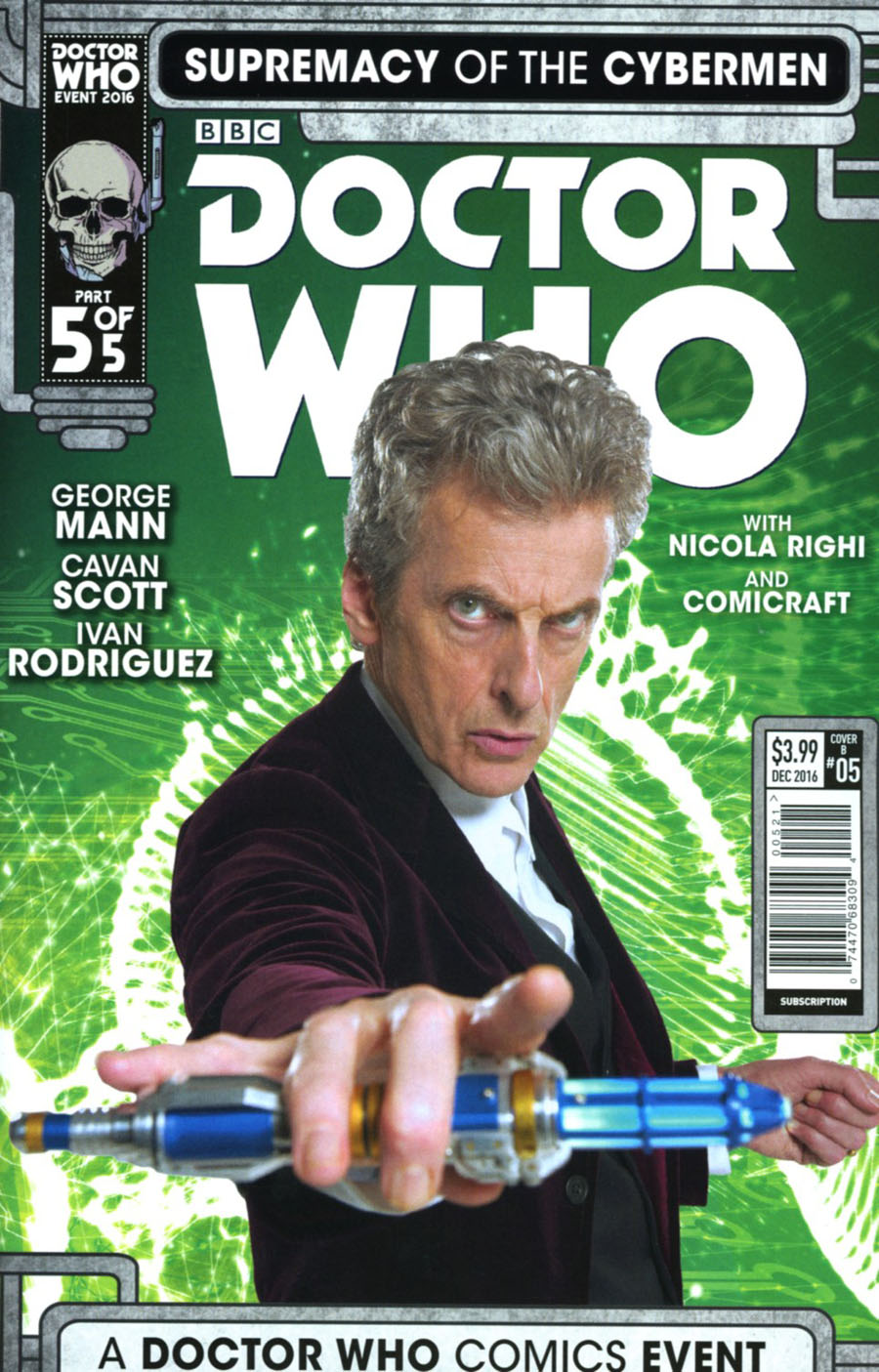 Doctor Who Event 2016 Supremacy Of The Cybermen #5 Cover B Variant Photo Cover