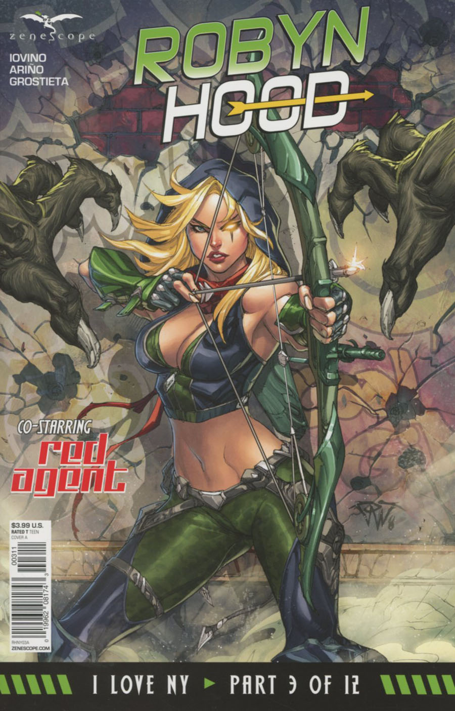 Grimm Fairy Tales Presents Robyn Hood I Love NY #3 Cover A Paolo Pantalena