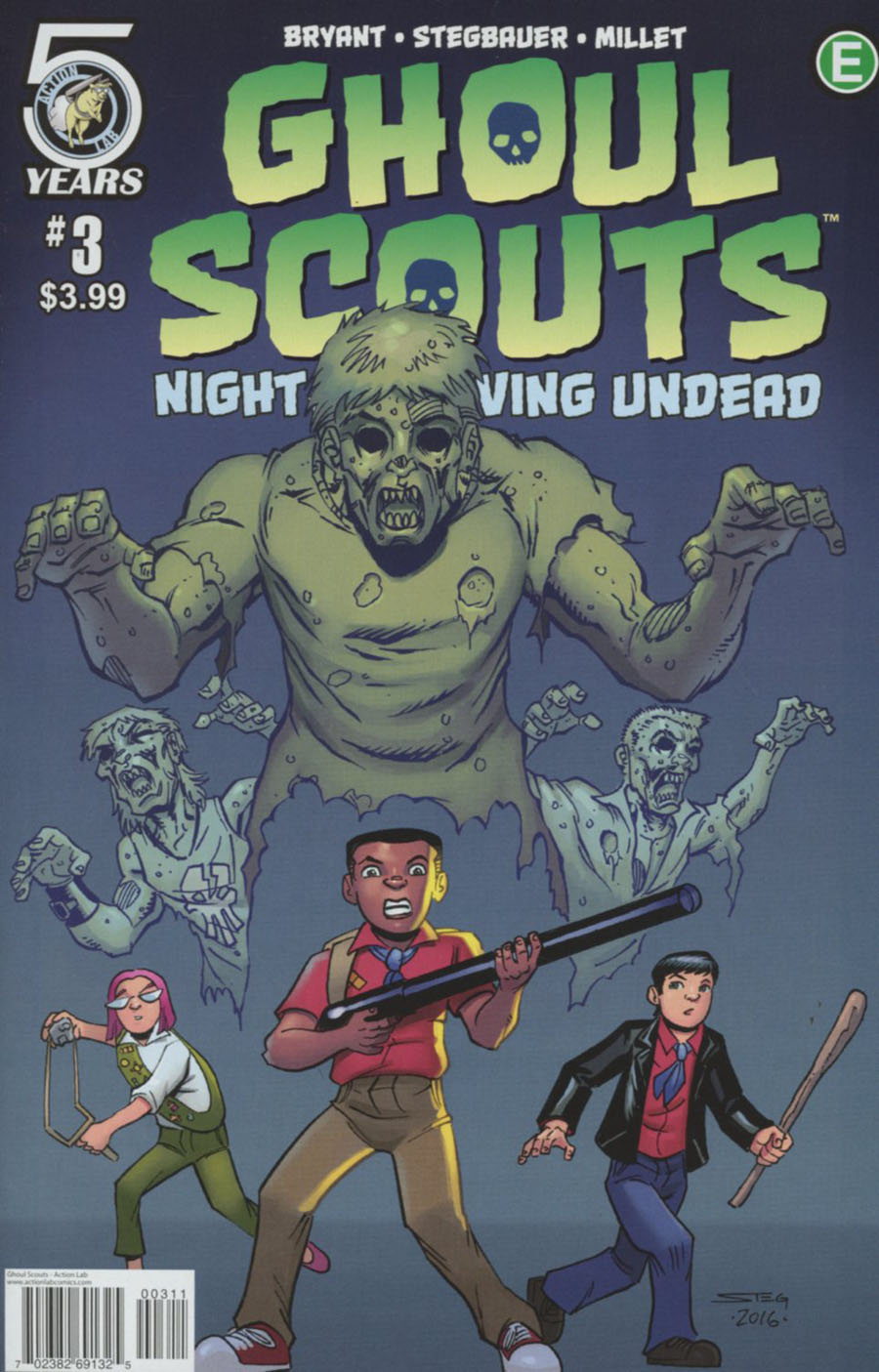 Ghoul Scouts Night Of The Unliving Undead #3 Cover A Regular Mark Stegbauer Cover