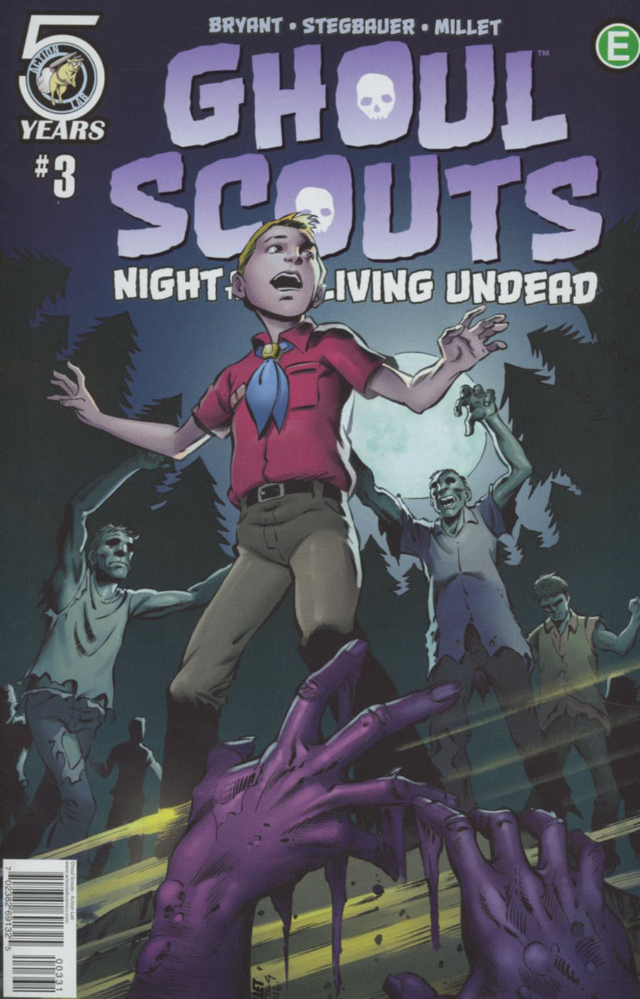 Ghoul Scouts Night Of The Unliving Undead #3 Cover C Variant Jason Millet Cover