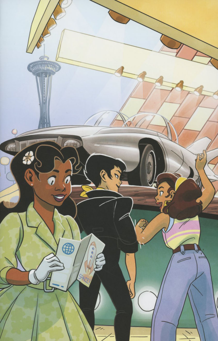 Goldie Vance #1 Cover E Emerald City Comicon Exclusive Kat Leyh Variant Cover