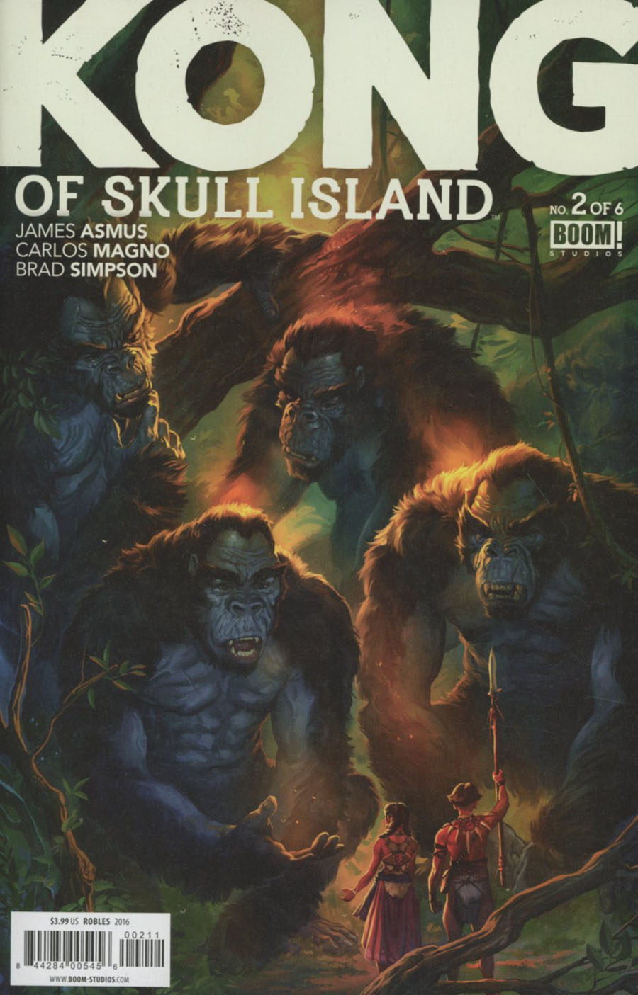 Kong Of Skull Island #2 Cover A Regular Nick Robles Cover