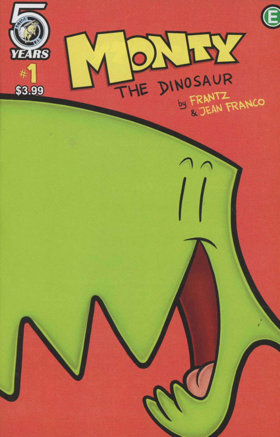 Monty The Dinosaur #1 Cover A Regular Jean Franco Cover