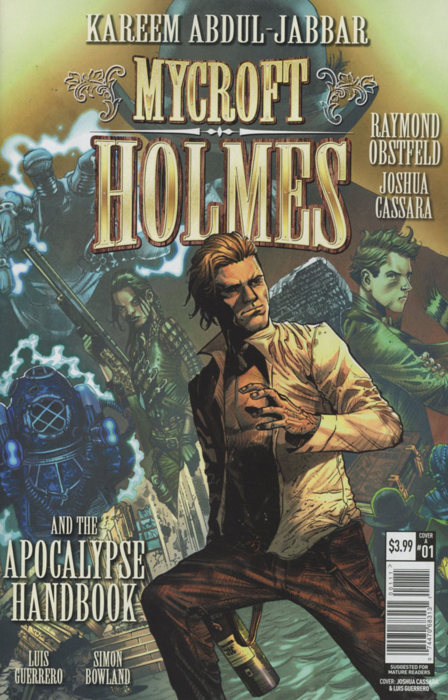 Mycroft Holmes And The Apocalypse Handbook #1 Cover A Regular John Cassara Cover