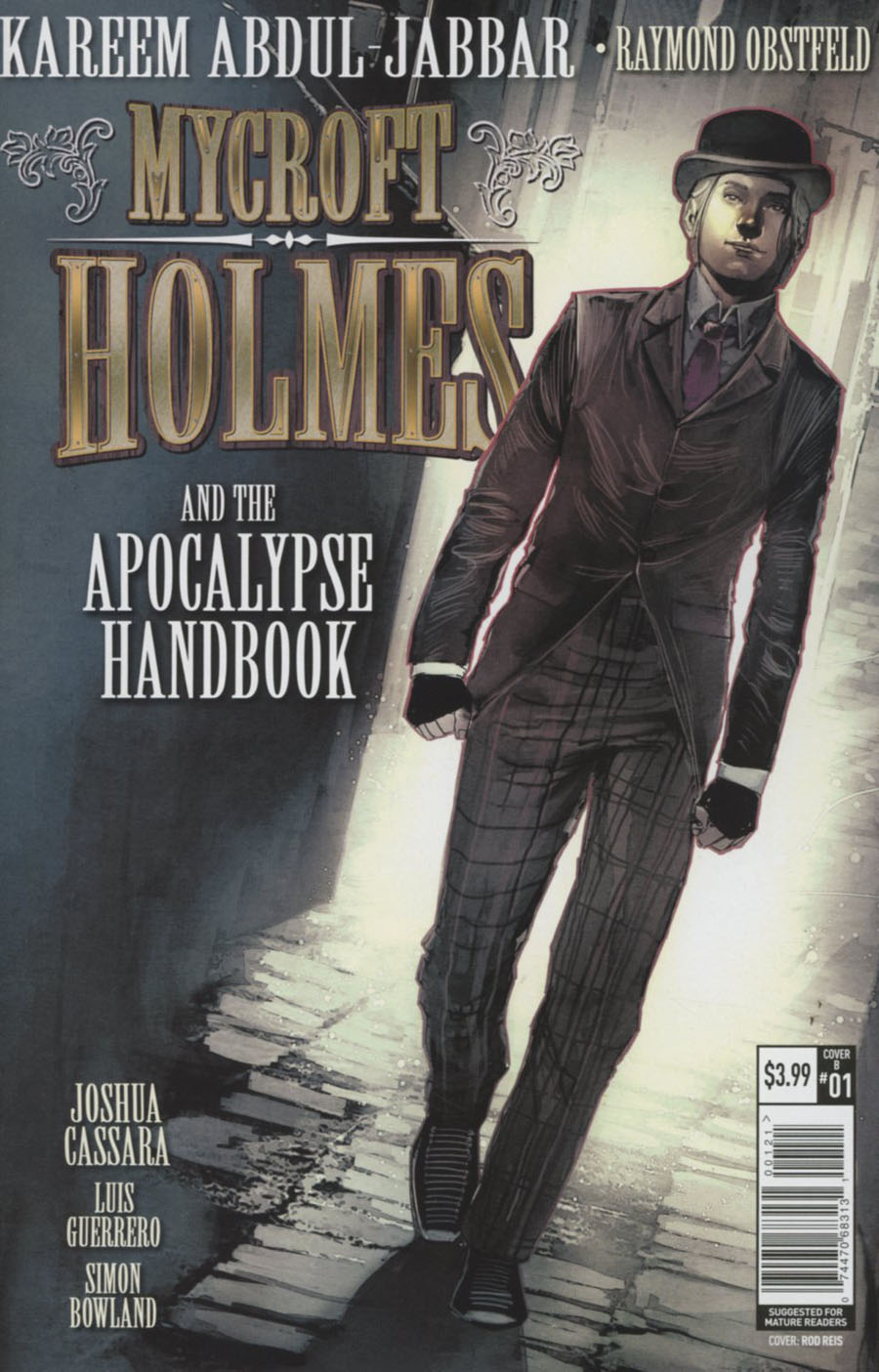 Mycroft Holmes And The Apocalypse Handbook #1 Cover B Variant Rod Reis Cover