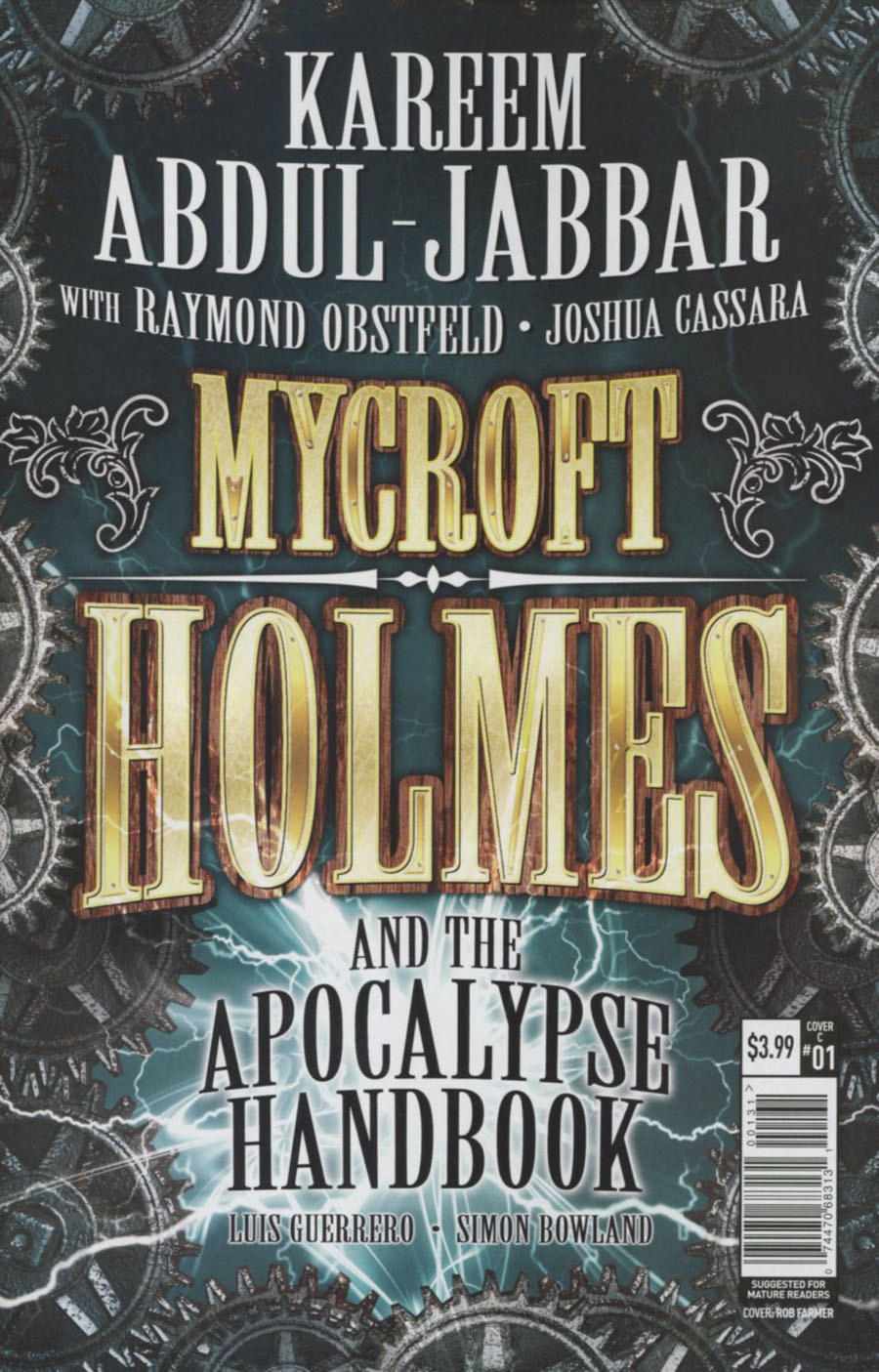 Mycroft Holmes And The Apocalypse Handbook #1 Cover C Variant Typography Cover