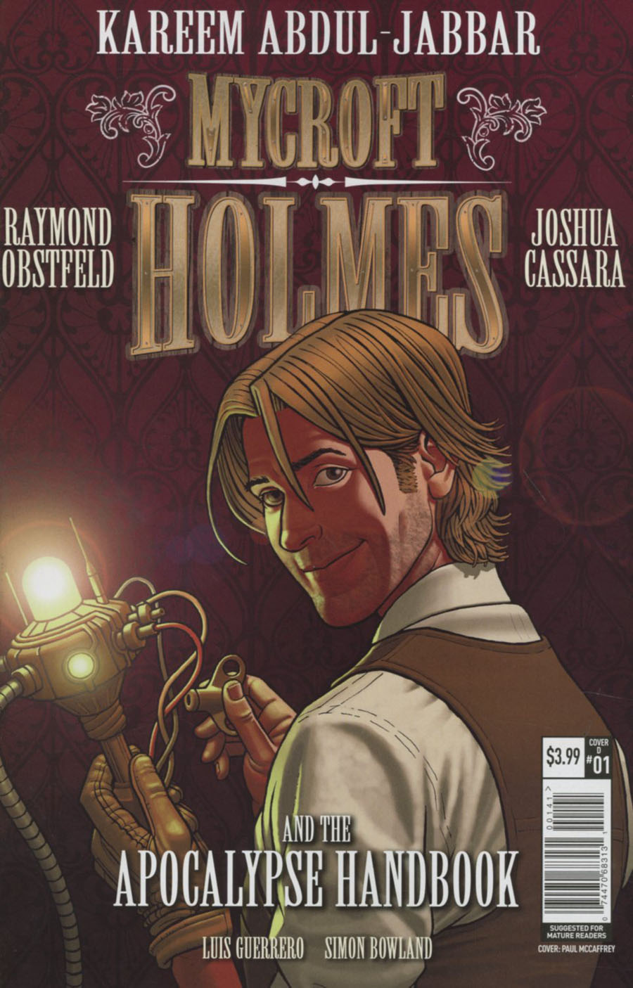 Mycroft Holmes And The Apocalypse Handbook #1 Cover D Variant Paul McCaffrey Cover