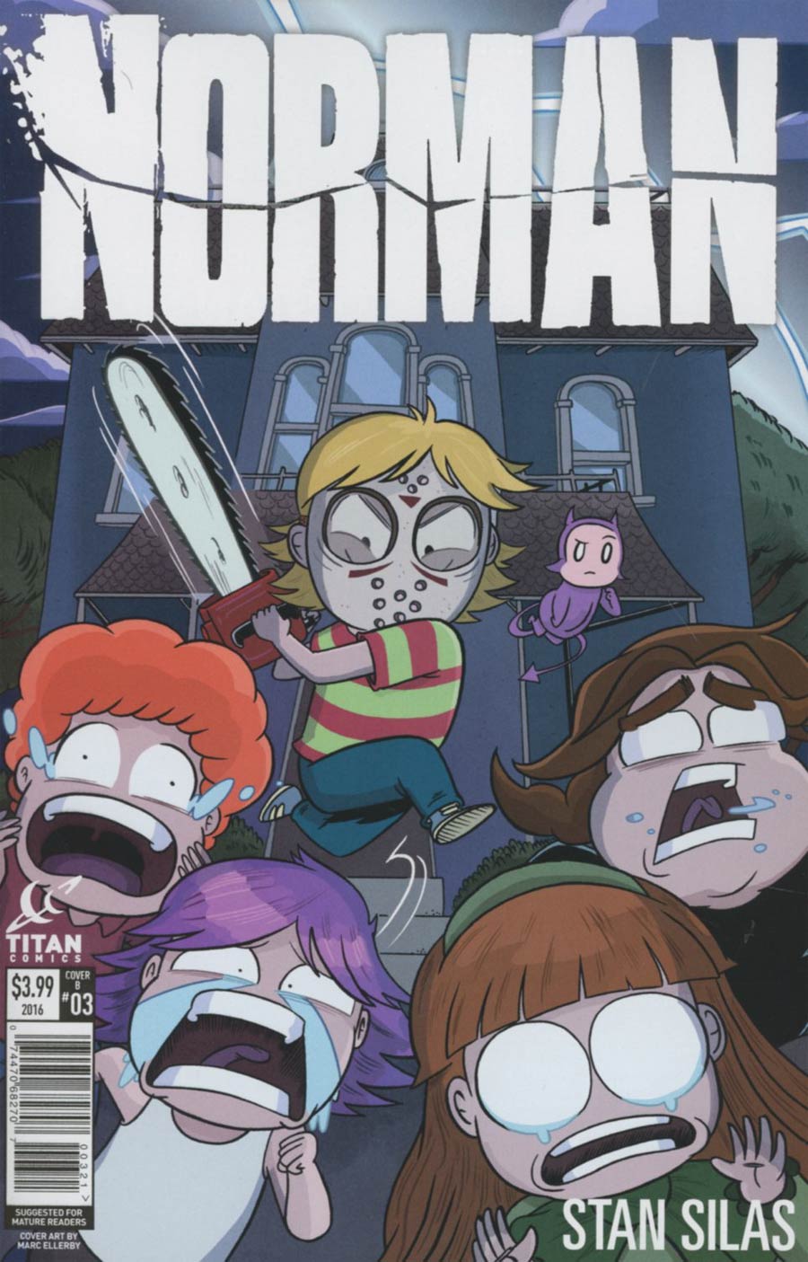 Norman #3 Cover B Variant Marc Ellerby Cover