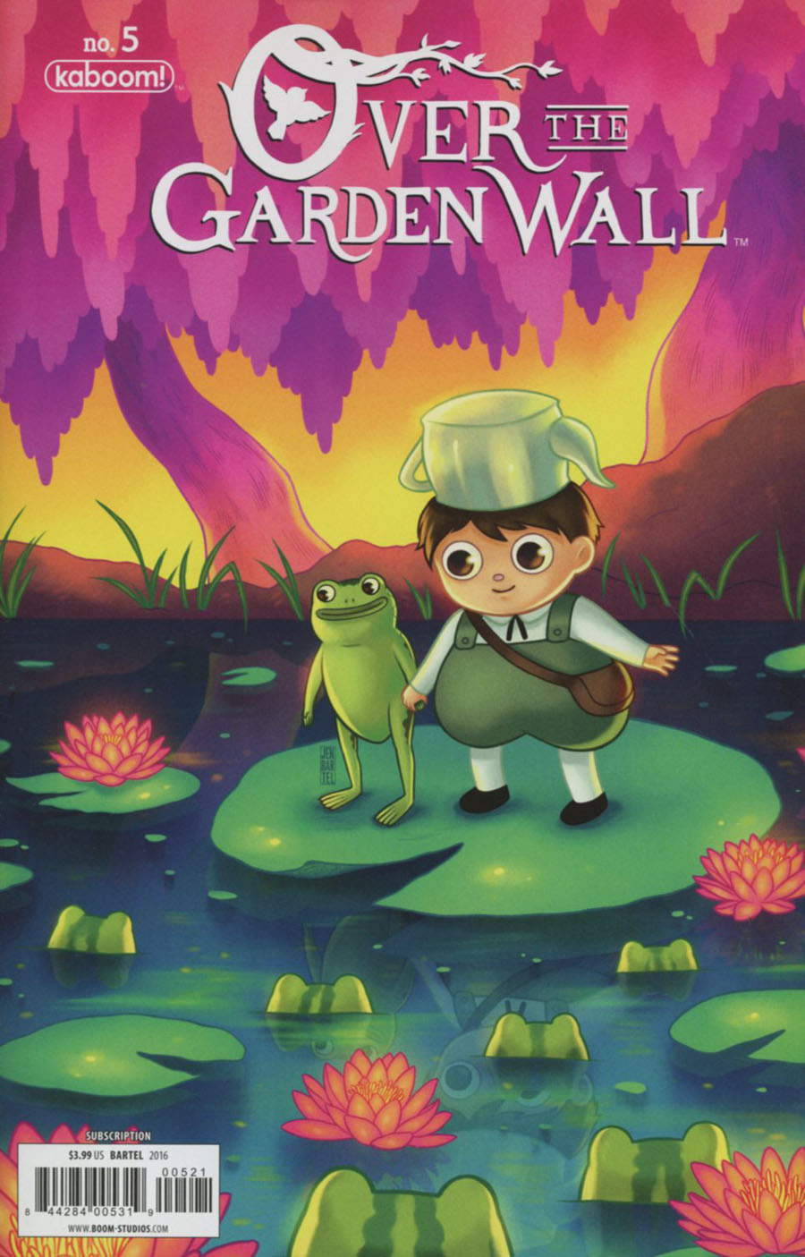 Over The Garden Wall Vol 2 #5 Cover B Variant Jen Bartel Subscription Cover