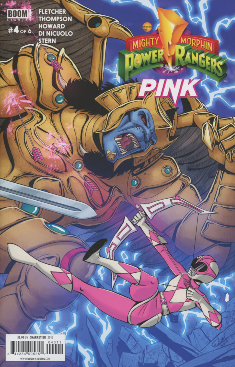 Mighty Morphin Power Rangers Pink #4 Cover A Regular Elsa Charretier Cover