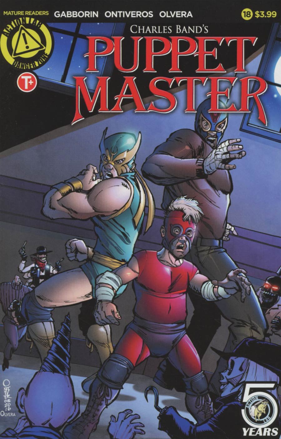 Puppet Master #18 Cover A Regular Antonio Ontiveros Color Cover