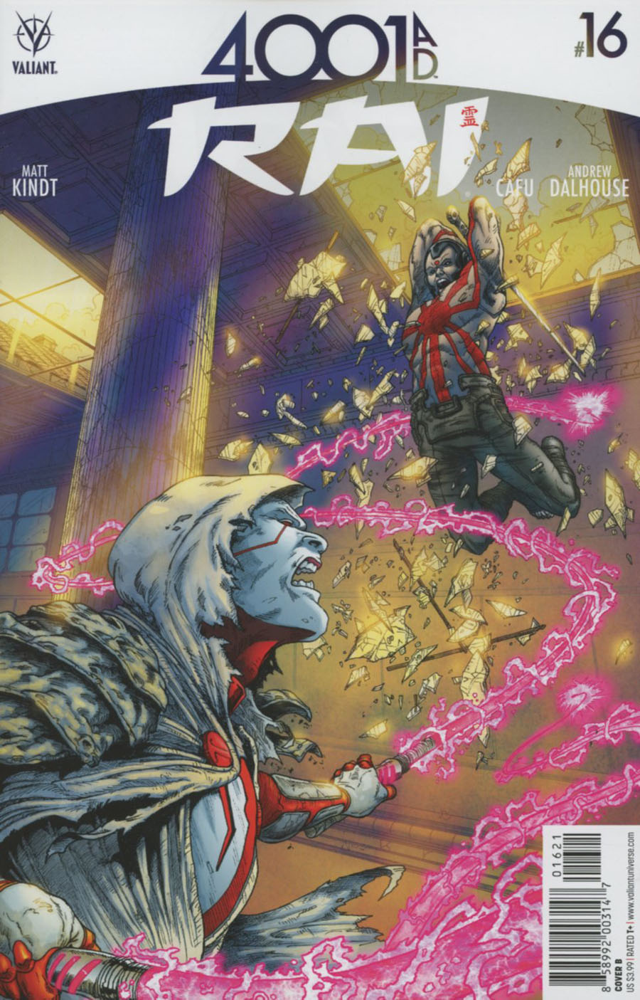 Rai Vol 2 #16 Cover B Variant Andres Guinaldo Cover (4001 AD Tie-In)