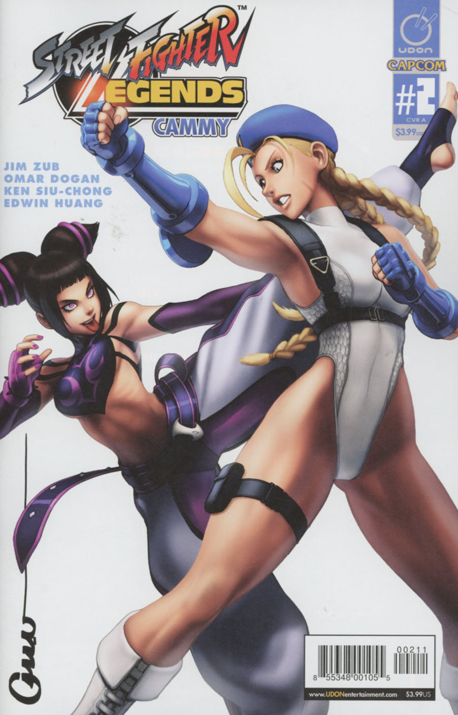 Street Fighter Legends Cammy #2 Cover A Regular Omar Dogan Story Cover