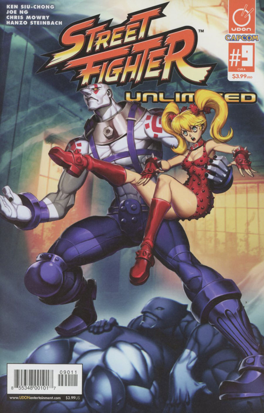 Street Fighter Unlimited #9 Cover A Regular Genzoman Story Cover