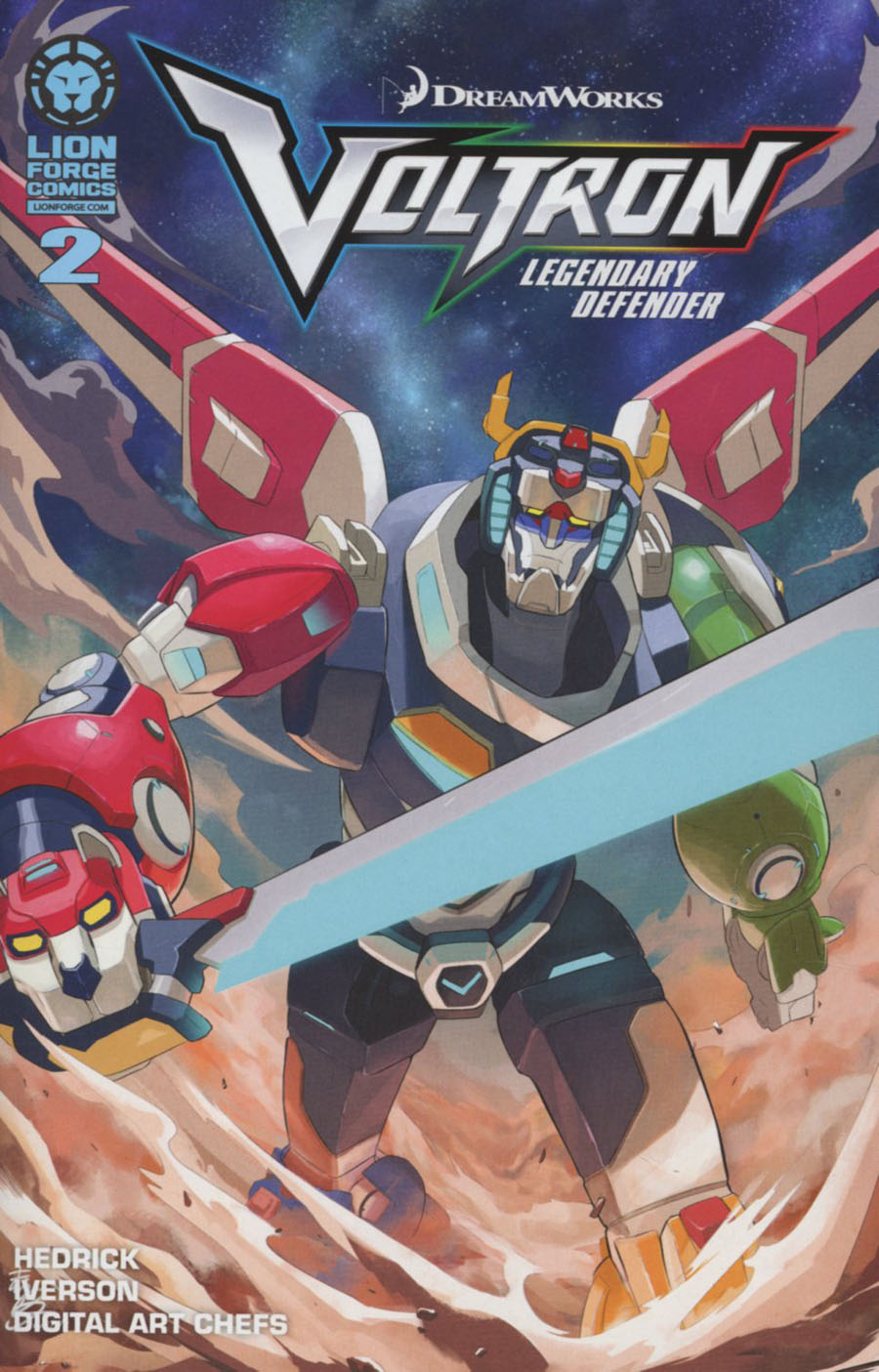 Voltron Legendary Defender #2 Cover A 1st Ptg