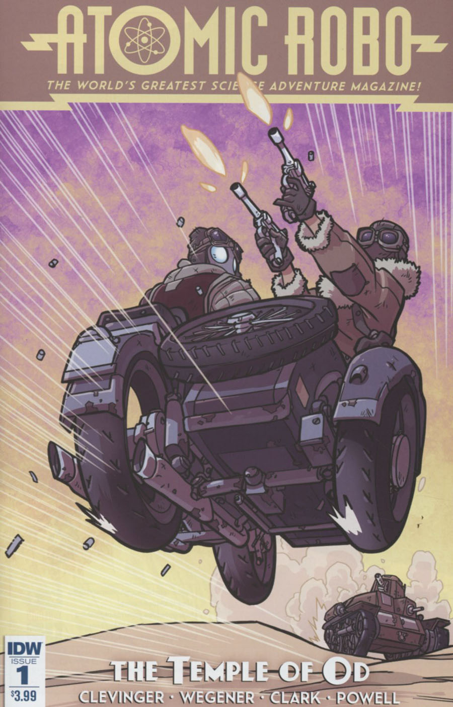Atomic Robo And The Temple Of Od #1 Cover A Regular Scott Wegener Cover
