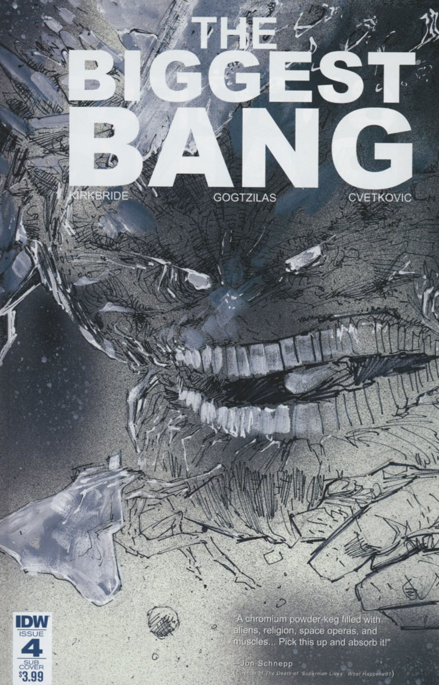 Biggest Bang #4 Cover B Variant Vassilis Gogtzilas Subscription Cover